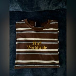 HUF world wide long sleeve T-shirt